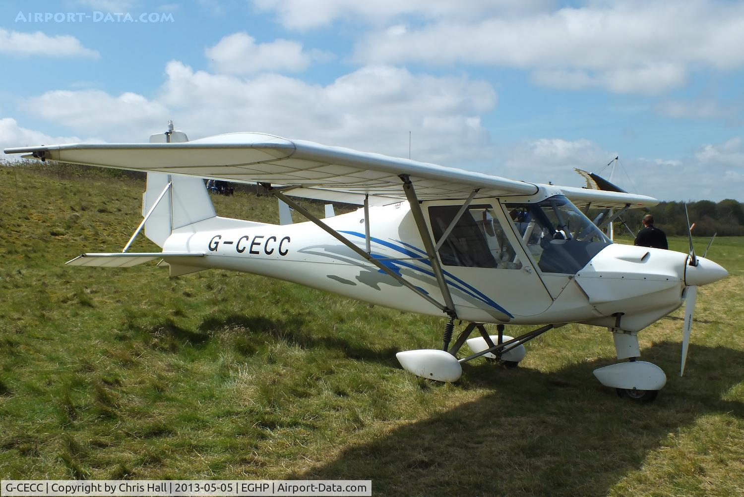 G-CECC, 2006 Comco Ikarus C42 FB80 C/N 0607-6832, at the LAA Microlight Trade Fair, Popham