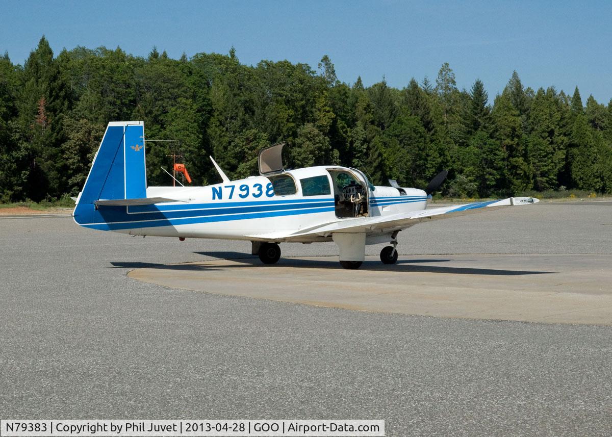 N79383, 1965 Mooney M20E C/N 590, Parked at the Nevada County Air Park, Grass Valley, CA.
