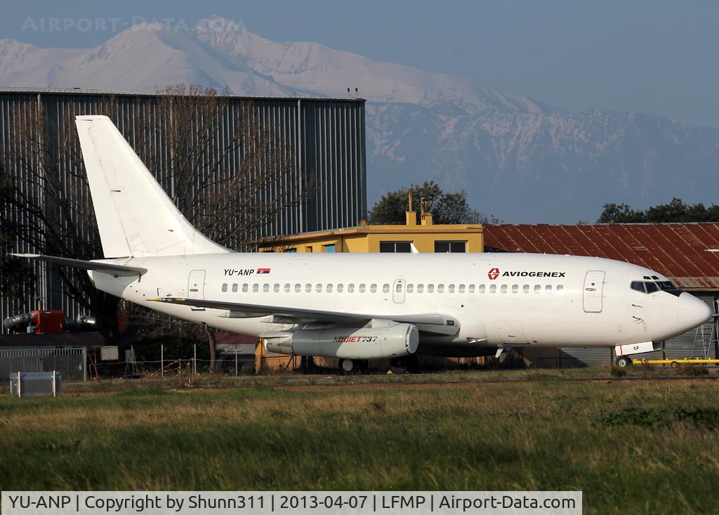 YU-ANP, 1987 Boeing 737-2K3 C/N 23912, Parked outside EAS facillity after major overhaul...