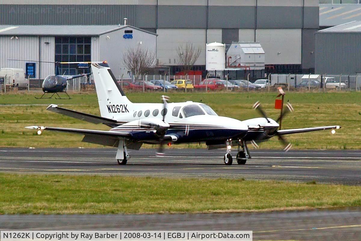 N1262K, 1985 Cessna 425 Conquest 1 C/N 425-0234, Cessna 425 Conquest 1 [425-0234] Staverton~G 14/03/2008