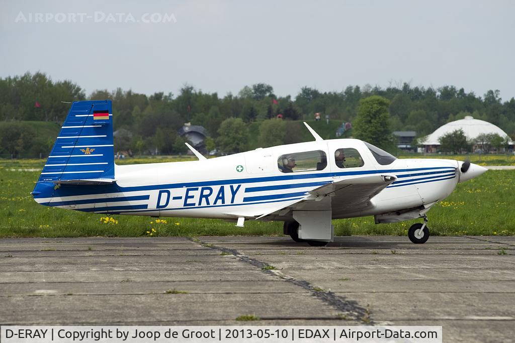 D-ERAY, Mooney M20J 201 C/N 24-3202, seen at Rechlin-Lärz
