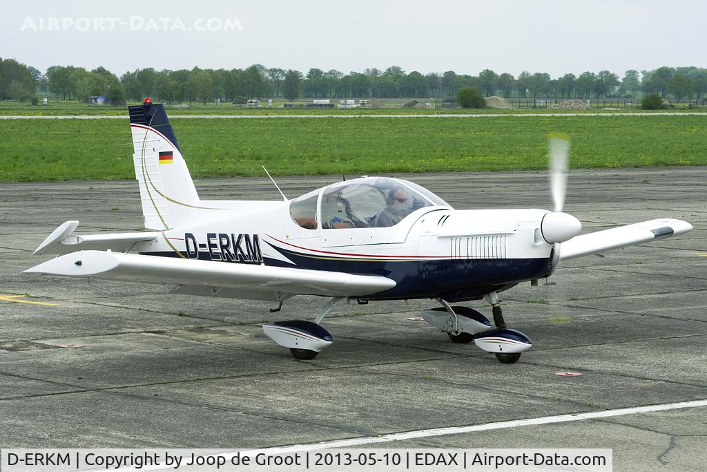 D-ERKM, Zlin Z-142 C/N 0526, arrival at Rechlin