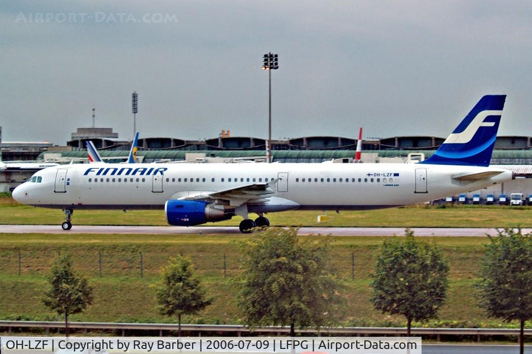 OH-LZF, 2004 Airbus A321-211 C/N 2208, Airbus A321-211 [1478] (Finnair) Paris-CDG 09/07/2006