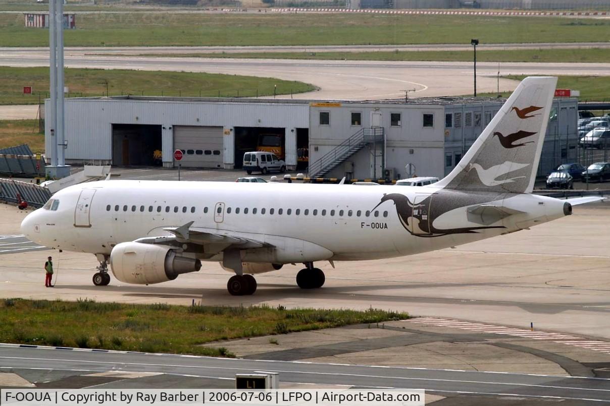 F-OOUA, 1996 Airbus A319-112 C/N 588, Airbus A319-112 [0588] (Air Burkina) Paris-Orly~F 06/07/2006. WFU and broken up in 2012.
