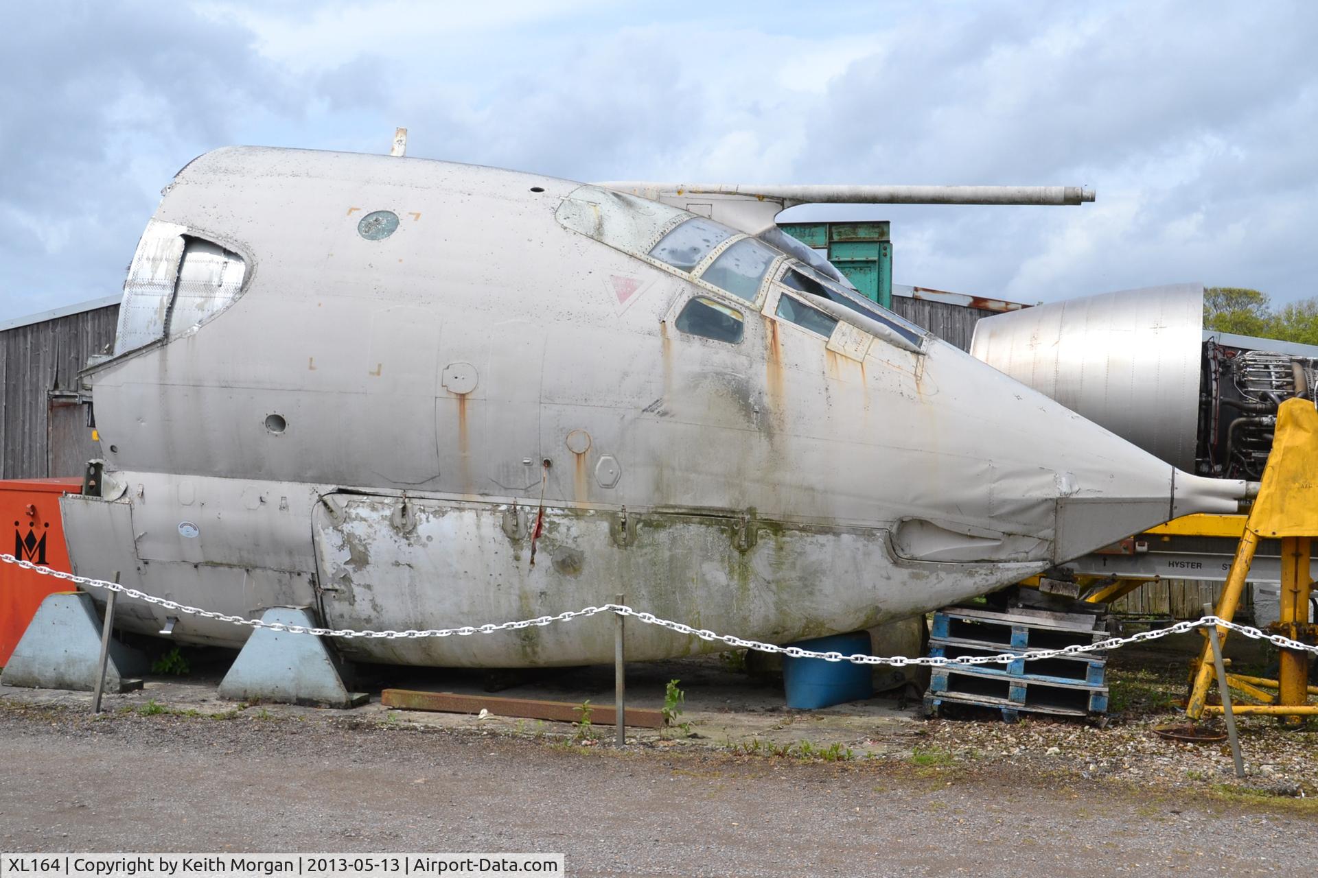 XL164, 1963 Handley Page Victor K.2 C/N HP80/67, XL164 Victor K.2 Nose only Gatwick Aviation Museum