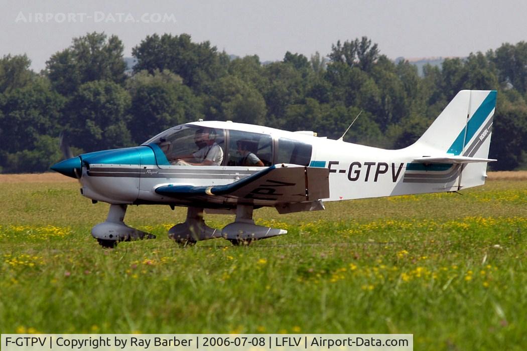 F-GTPV, Robin DR-400-180 Regent C/N 2438, Robin DR.400/180 Regent [2438] Vichy~F 08/07/2006