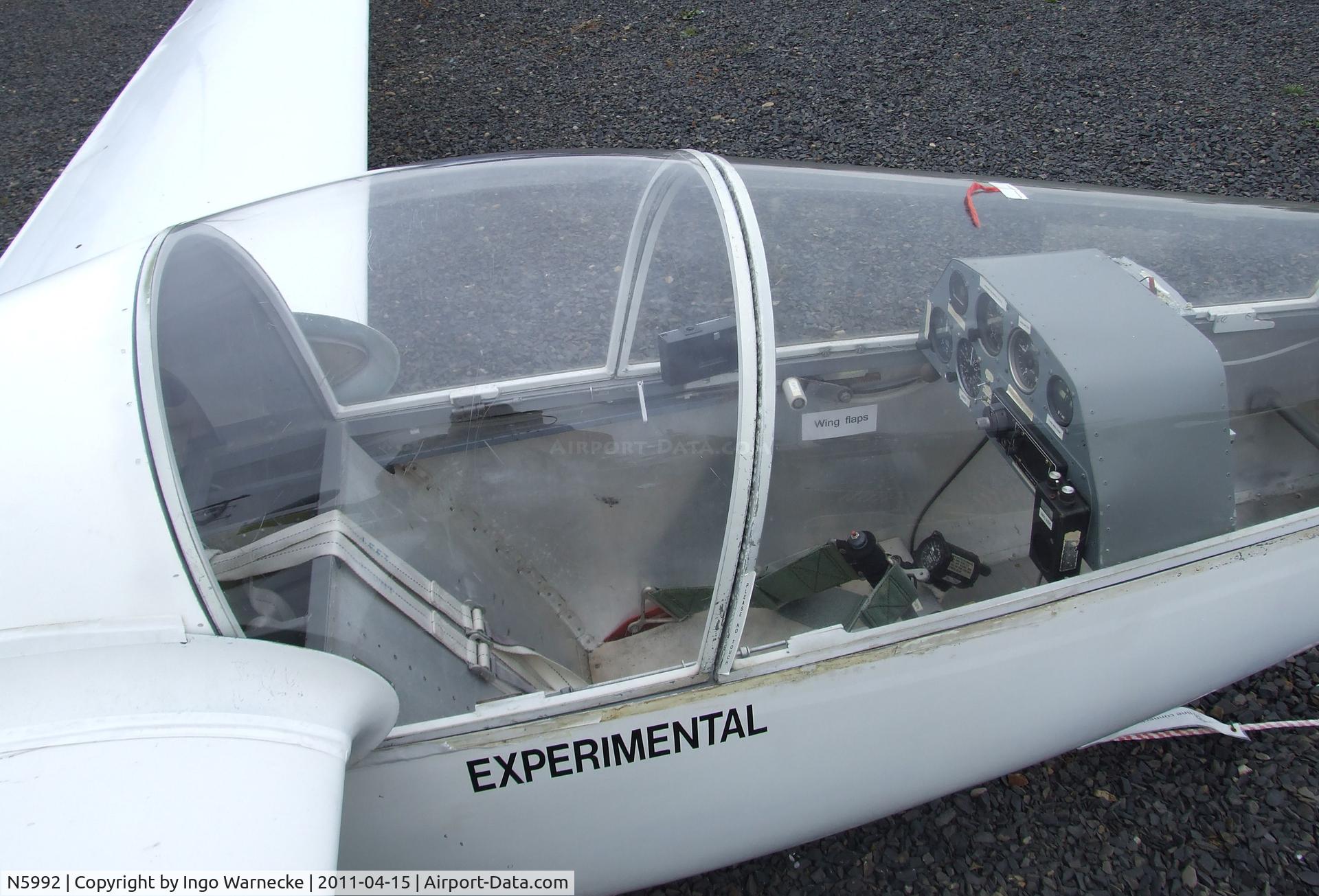 N5992, 1973 Vonhuene HP-11A C/N 46VH, Schreder (Vonhuene) HP-11A at the Chico Air Museum, Chico CA