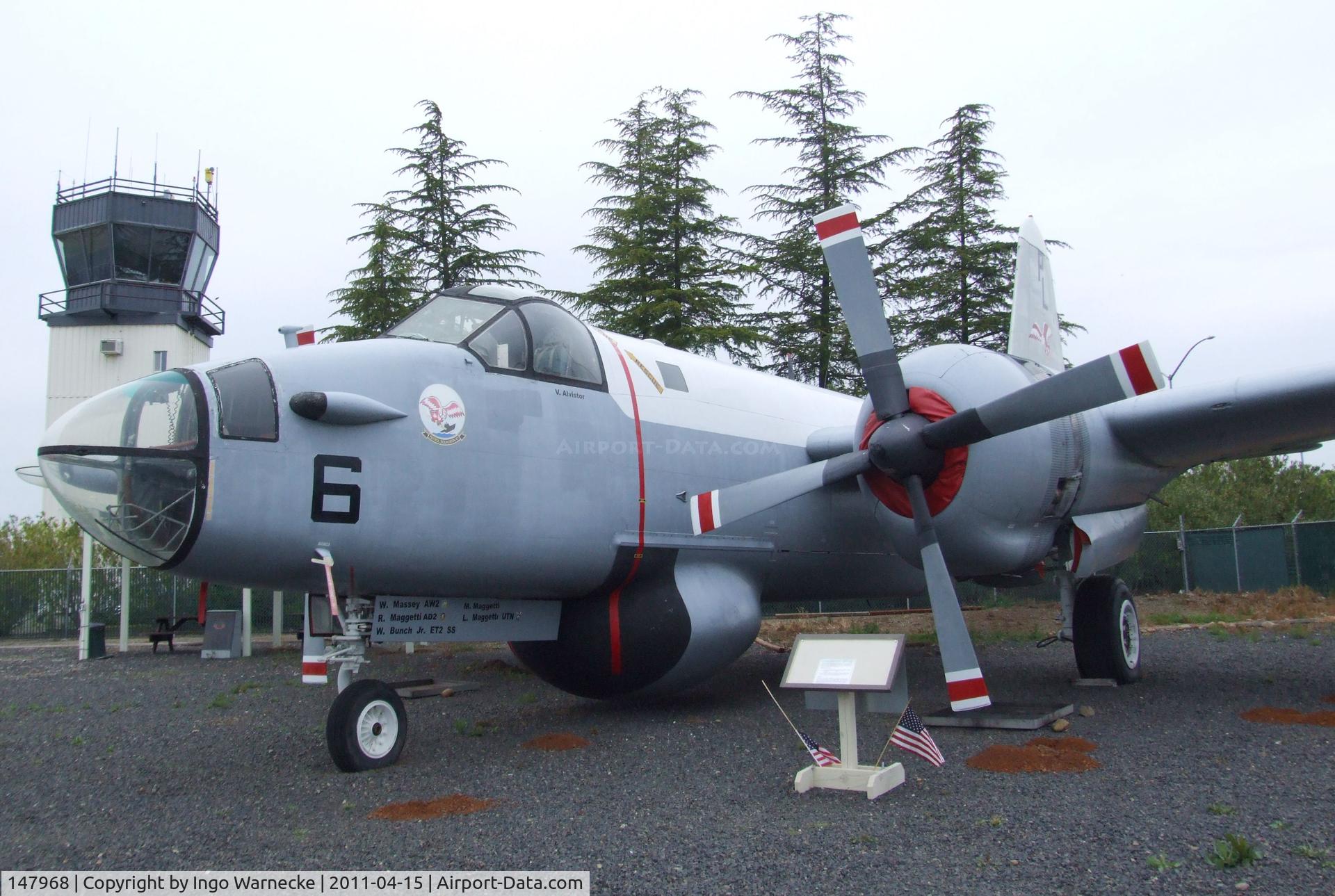 147968, 1960 Lockheed SP-2H (P2V-7S) Neptune C/N 726-7218, Lockheed SP-2H Neptune at the Chico Air Museum, Chico CA