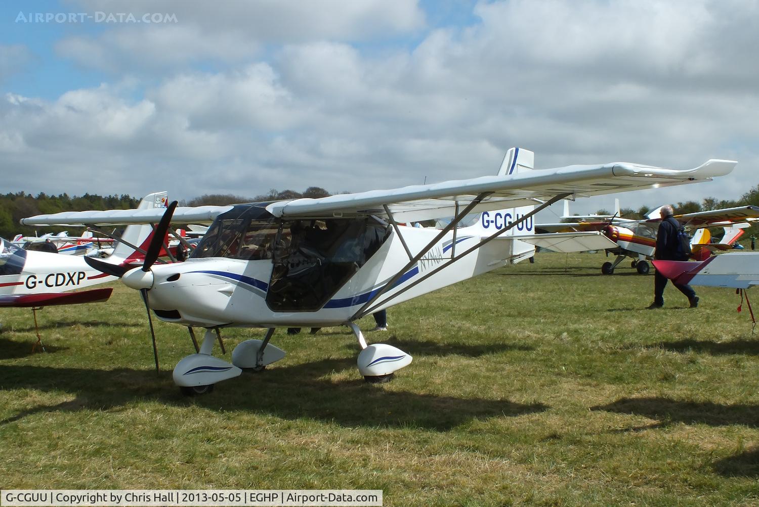 G-CGUU, 2011 Best Off Skyranger Nynja 912S(1) C/N BMAA/HB/605, at the LAA Microlight Trade Fair, Popham