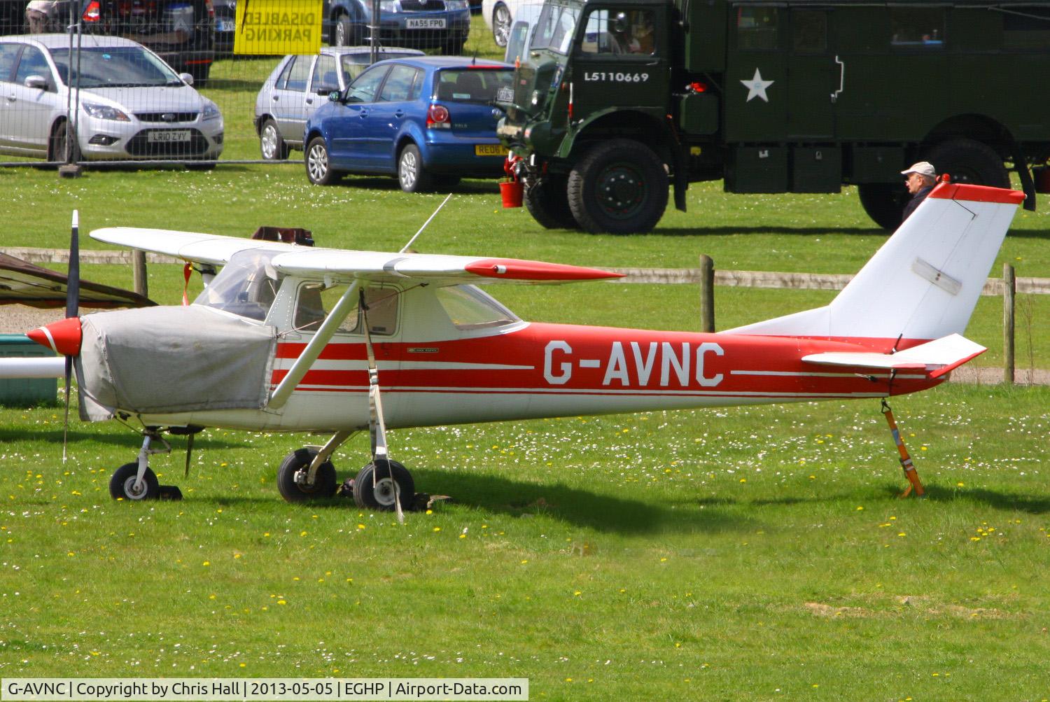 G-AVNC, 1967 Reims F150G C/N F150G-0200, at the LAA Microlight Trade Fair, Popham