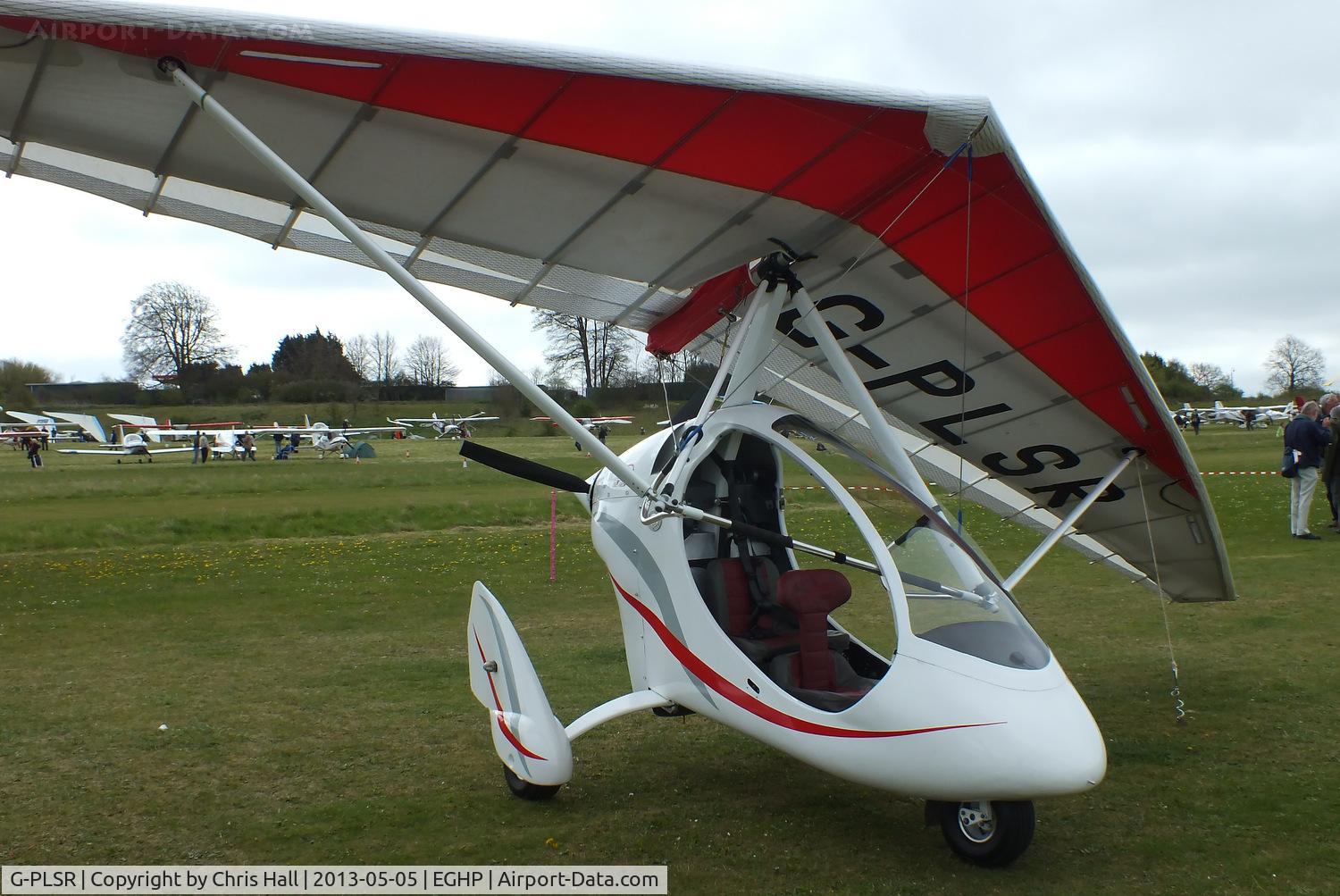 G-PLSR, 2011 P&M Aviation PulsR C/N 8607, at the LAA Microlight Trade Fair, Popham