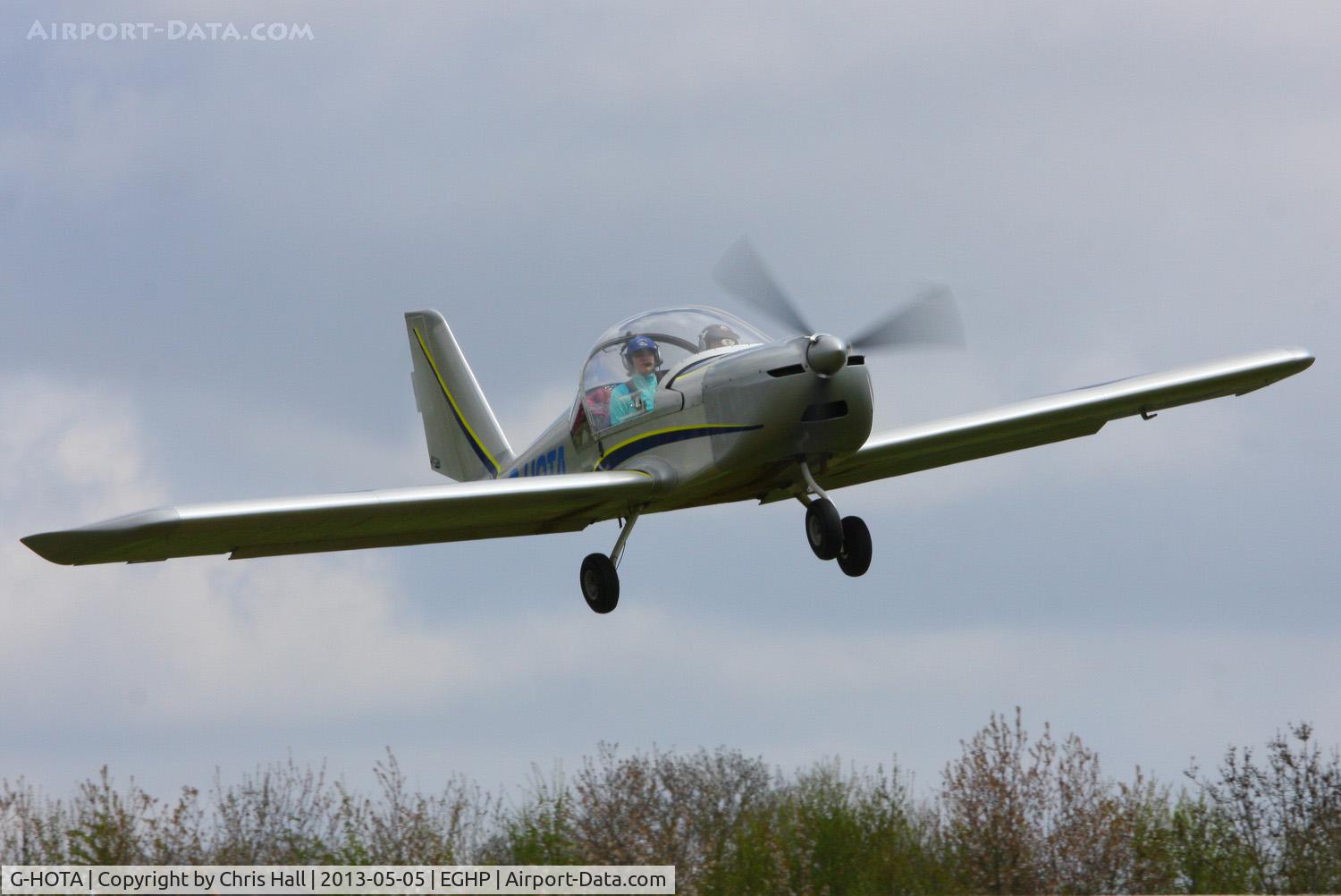 G-HOTA, 2009 Cosmik EV-97 TeamEurostar UK C/N 3318, at the LAA Microlight Trade Fair, Popham