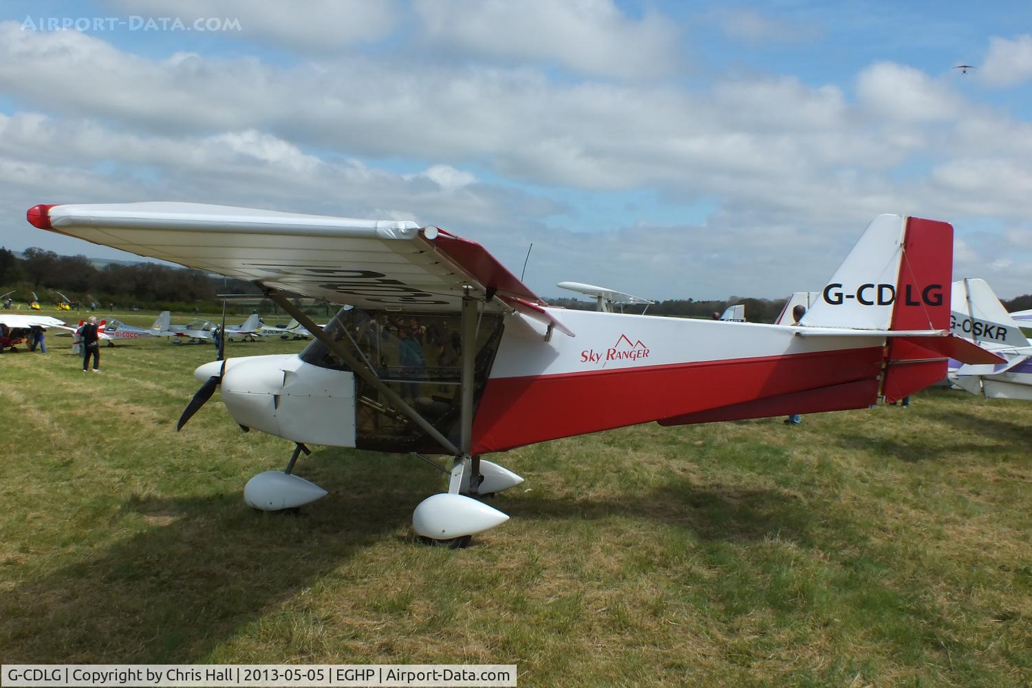 G-CDLG, 2005 Best Off Skyranger 912(2) C/N BMAA/HB/387, at the LAA Microlight Trade Fair, Popham