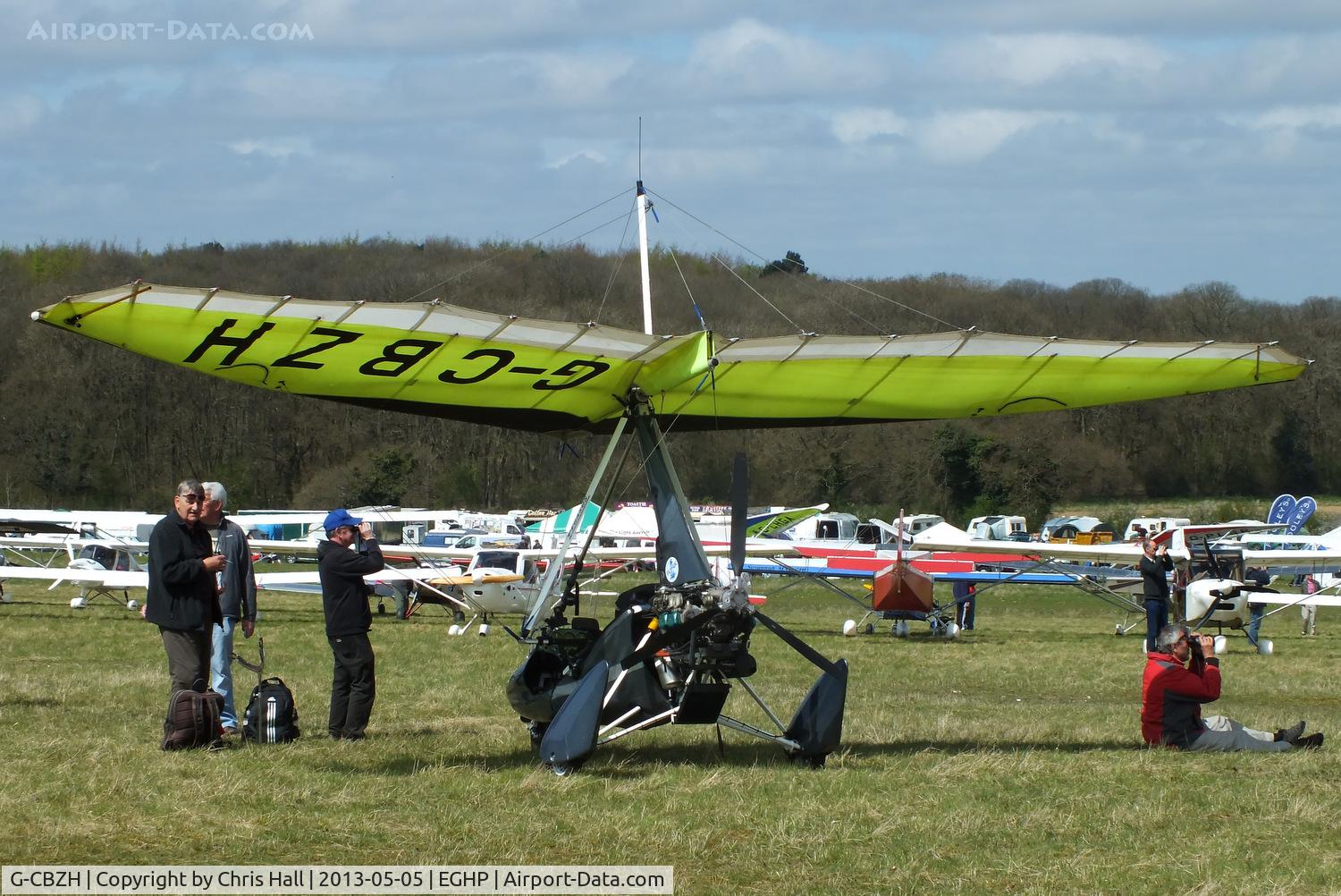 G-CBZH, 2003 Pegasus Quik C/N 7934, at the LAA Microlight Trade Fair, Popham