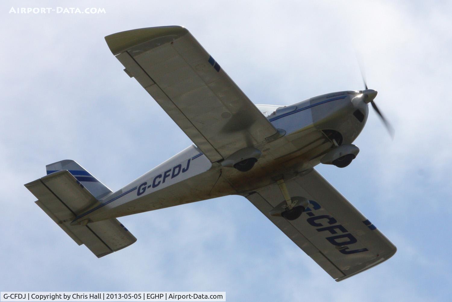 G-CFDJ, 2008 Cosmik EV-97 TeamEurostar UK C/N 3209, at the LAA Microlight Trade Fair, Popham