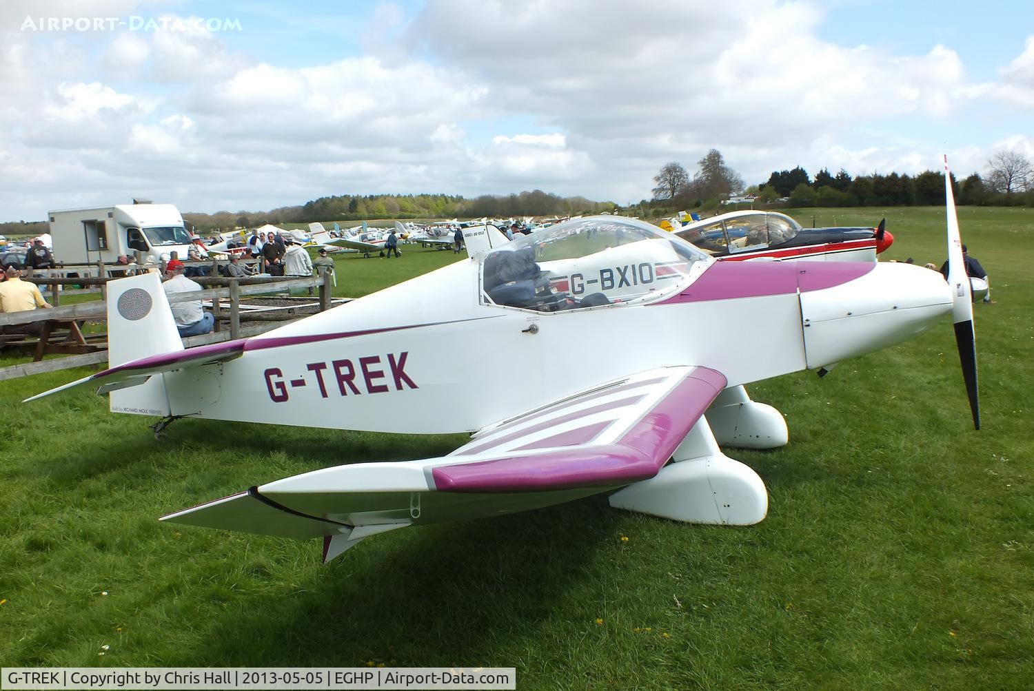 G-TREK, 1995 Jodel D-18 C/N PFA 169-11265, at the LAA Microlight Trade Fair, Popham