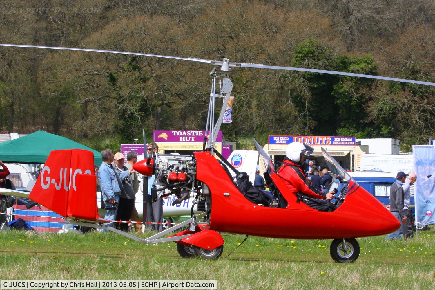 G-JUGS, 2009 Rotorsport UK MTOSport C/N RSUK/MTOS/018, at the LAA Microlight Trade Fair, Popham