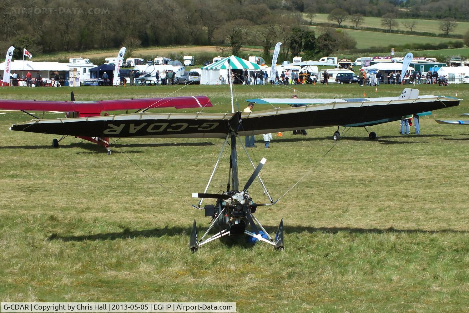 G-CDAR, 2004 Mainair PEGASUS QUIK C/N 8060, at the LAA Microlight Trade Fair, Popham