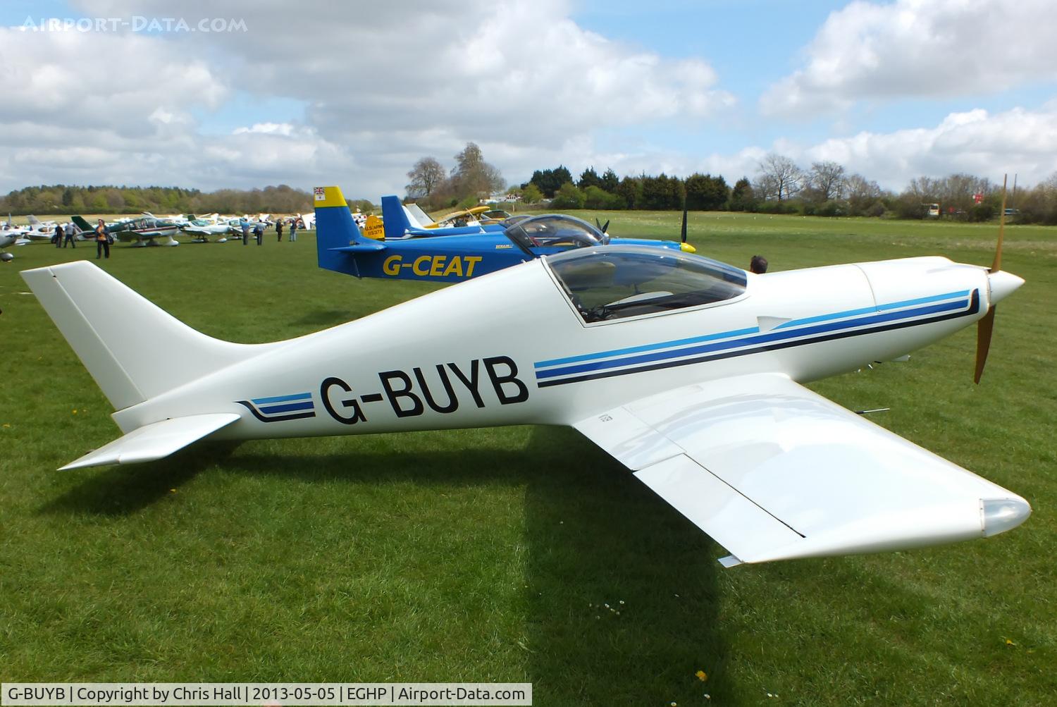 G-BUYB, 1994 Aero Designs Pulsar C/N PFA 202-12193, at the LAA Microlight Trade Fair, Popham
