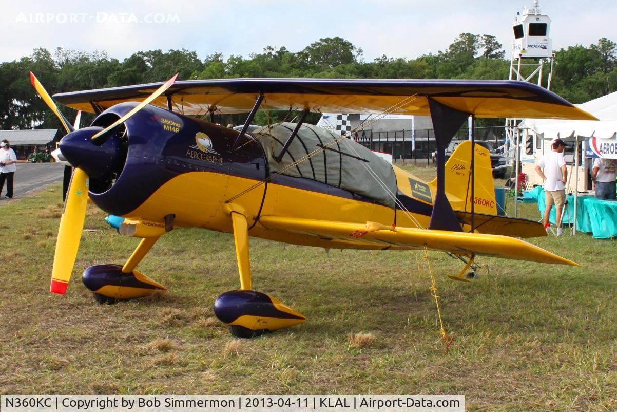 N360KC, 1999 Pitts Model 12 C/N 002, Sun N Fun 2013 - Lakeland, FL