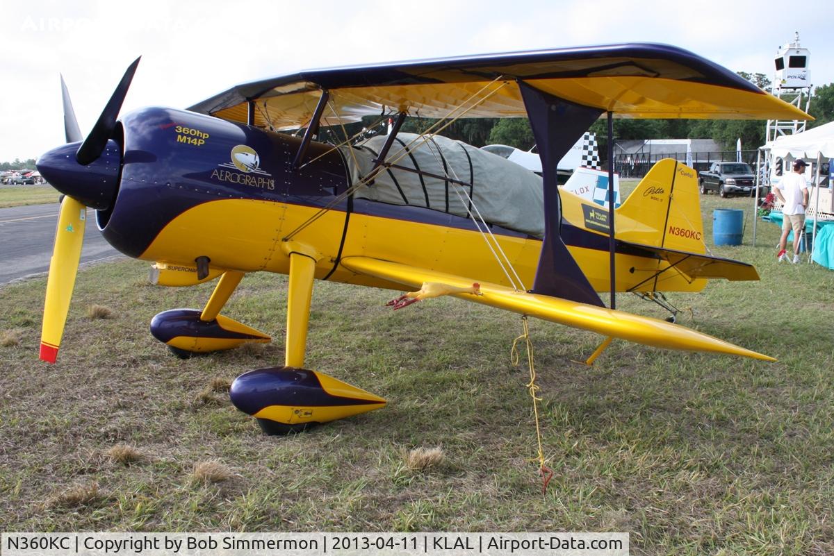 N360KC, 1999 Pitts Model 12 C/N 002, Sun N Fun 2013 - Lakeland, FL