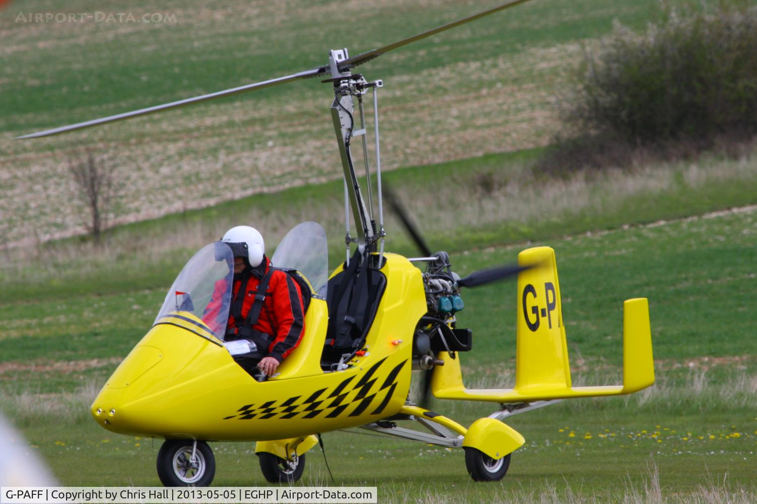 G-PAFF, 2011 Rotorsport UK MTOsport C/N RSUK/MTOS/039, at the LAA Microlight Trade Fair, Popham