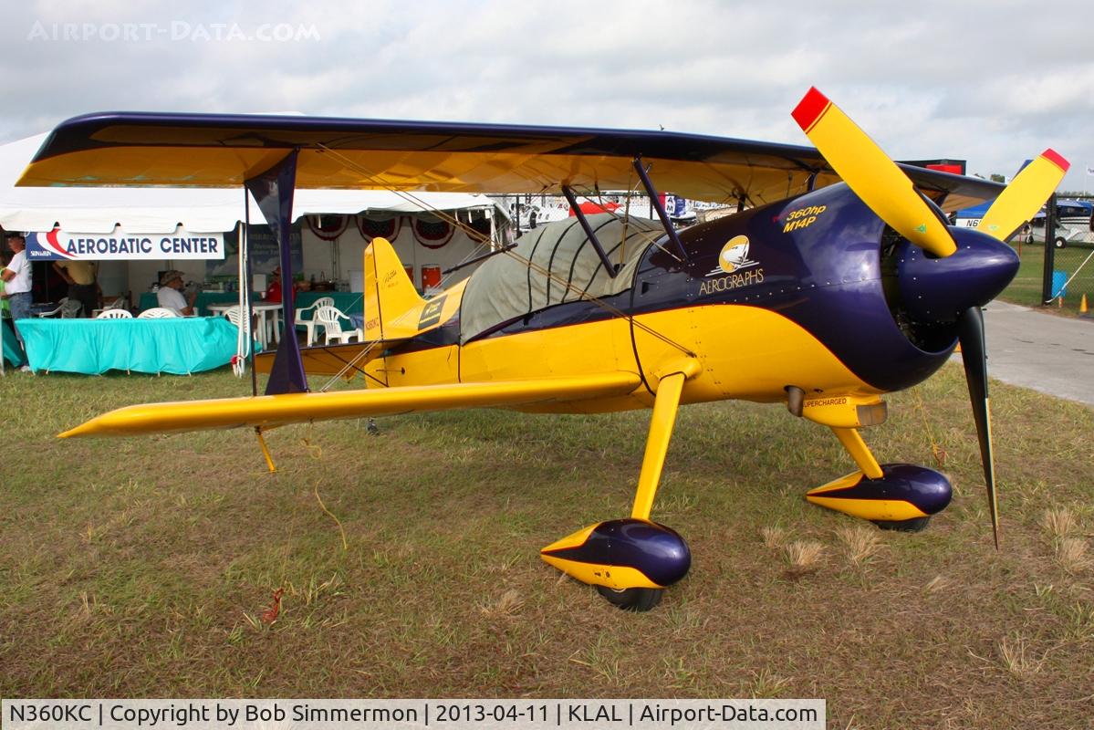 N360KC, 1999 Pitts Model 12 C/N 002, Sun N Fun 2013 - Lakeland, FL