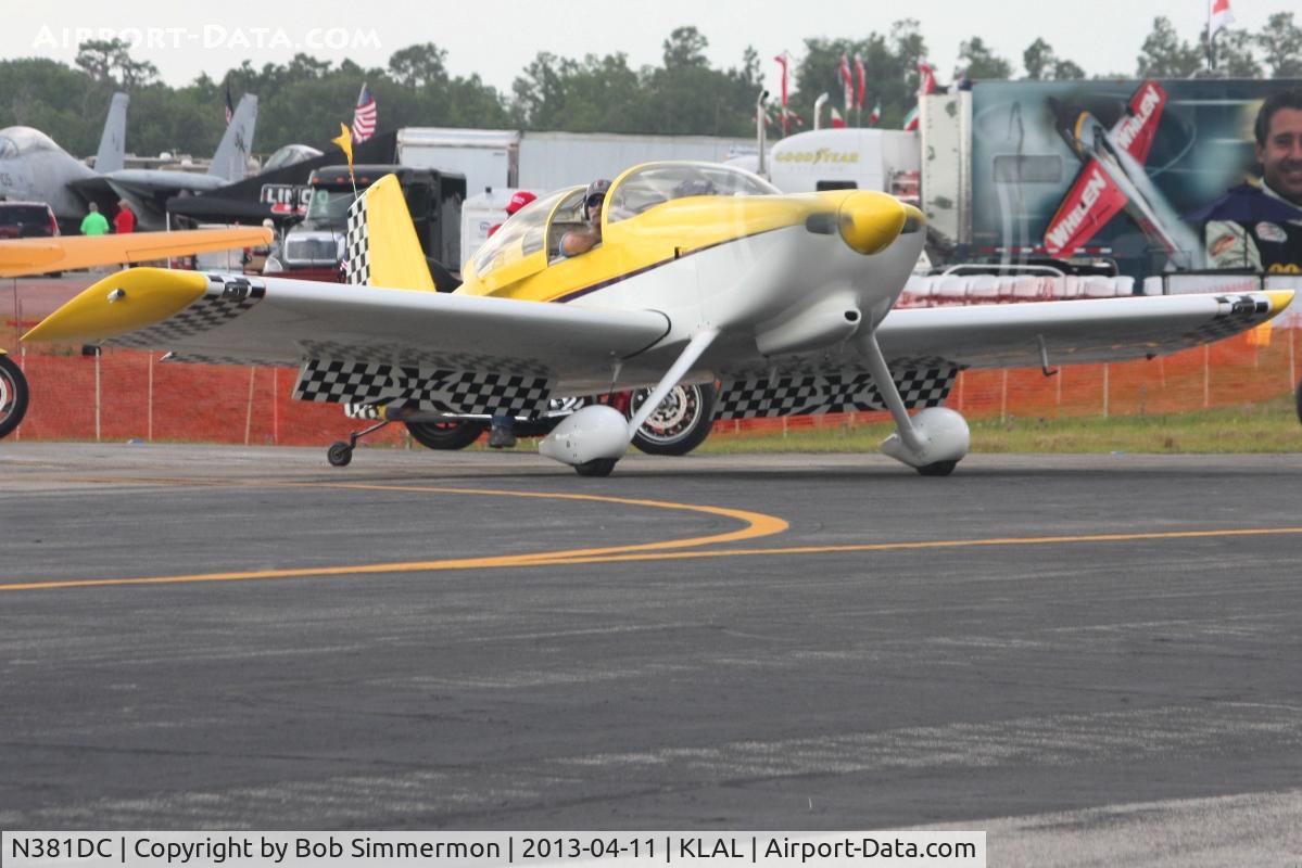 N381DC, 2001 Vans RV-6 C/N 25265, Sun N Fun 2013 - Lakeland, FL