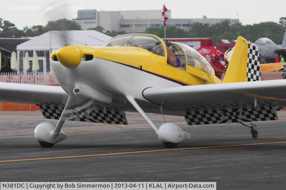 N381DC, 2001 Vans RV-6 C/N 25265, Sun N Fun 2013 - Lakeland, FL