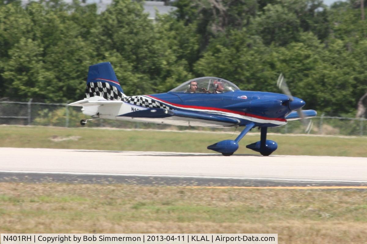 N401RH, 1999 Vans RV-4 C/N 1986, Arriving at Sun N Fun 2013 - Lakeland, FL