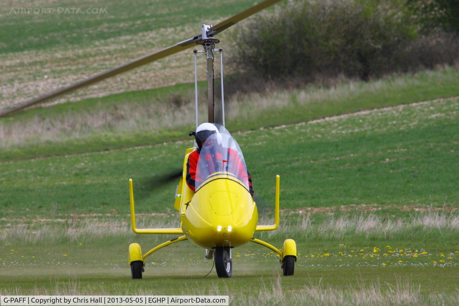 G-PAFF, 2011 Rotorsport UK MTOsport C/N RSUK/MTOS/039, at the LAA Microlight Trade Fair, Popham