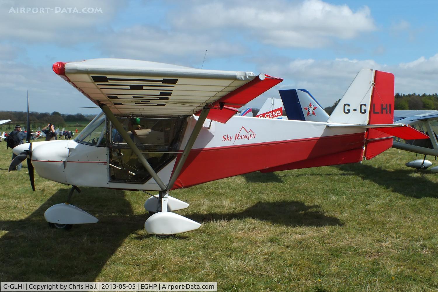 G-GLHI, 2004 Skyranger 912S(1) C/N BMAA/HB/392, at the LAA Microlight Trade Fair, Popham