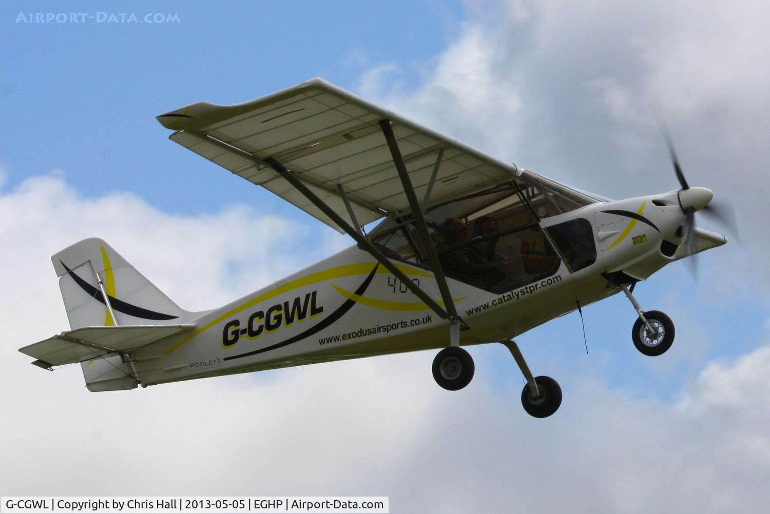 G-CGWL, 2011 Best Off Skyranger Nynja 912S(1) C/N BMAA/HB/601, at the LAA Microlight Trade Fair, Popham