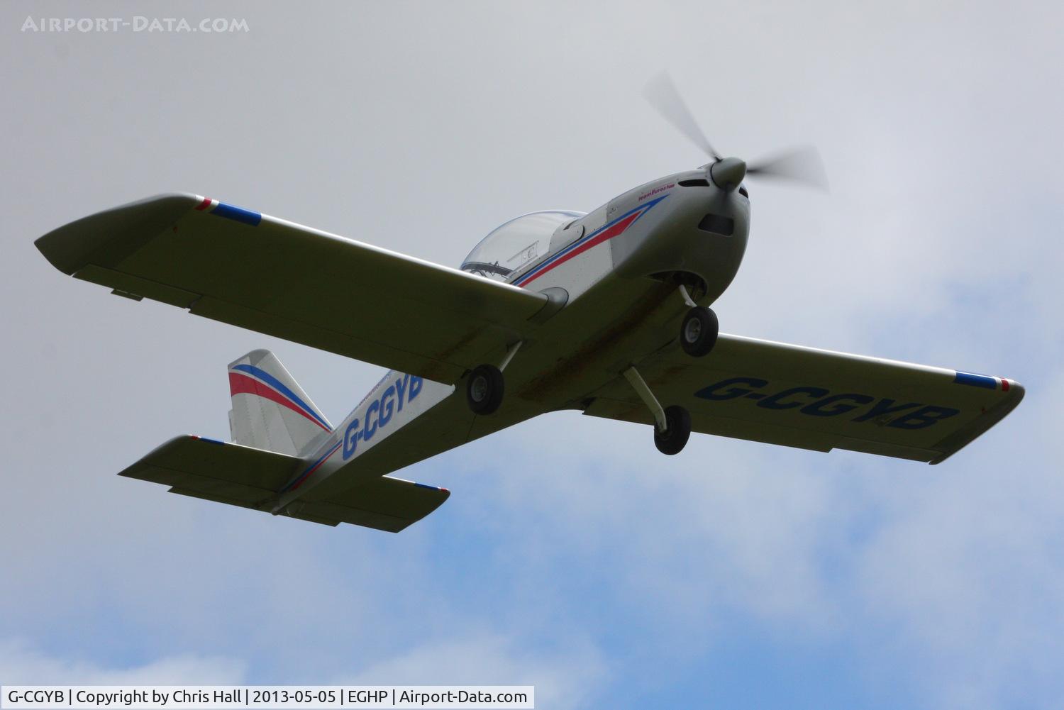 G-CGYB, 2011 Cosmik EV-97 TeamEurostar UK C/N 3925, at the LAA Microlight Trade Fair, Popham