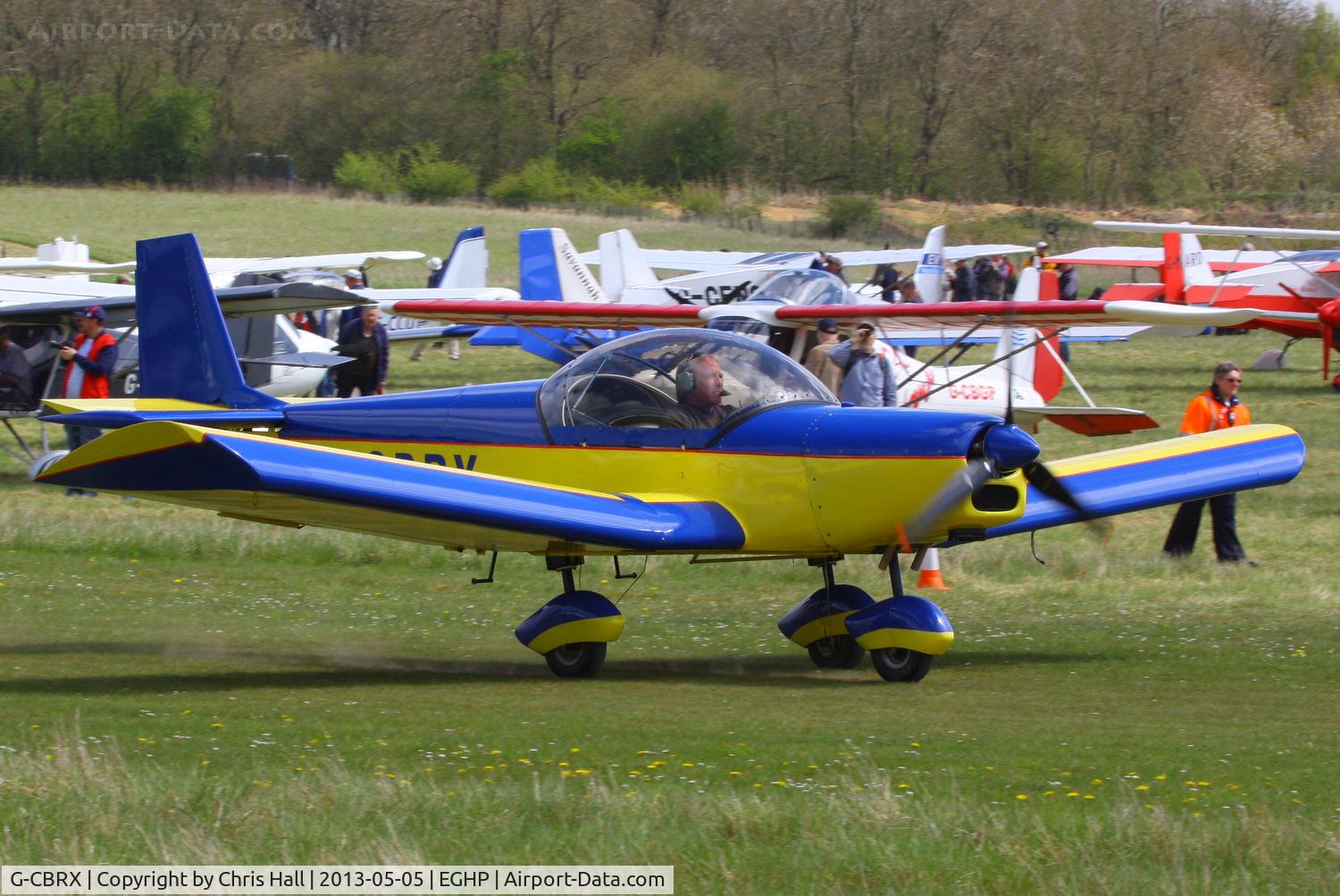 G-CBRX, 2002 Zenair CH-601UL Zodiac C/N PFA 162A-13833, at the LAA Microlight Trade Fair, Popham