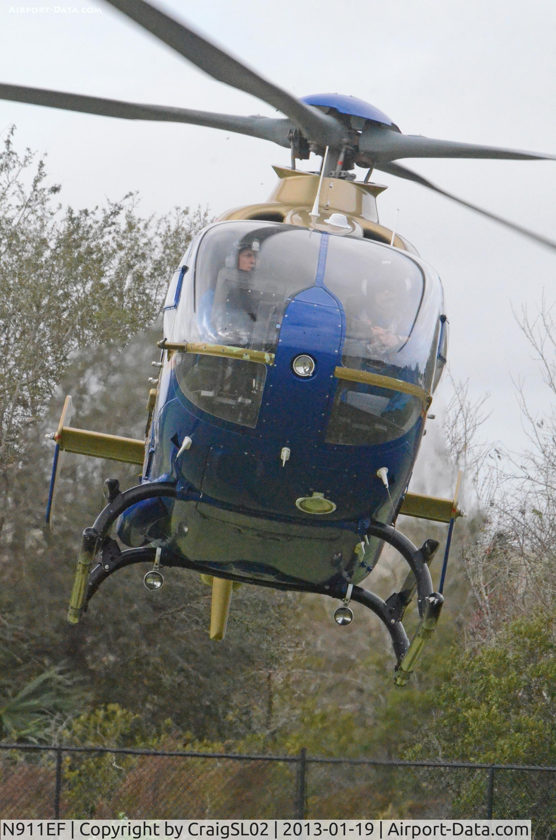 N911EF, 2005 Eurocopter EC-135T-2 C/N 0382, Imaged during Americas Hero Airshow, Ft Myers Florida