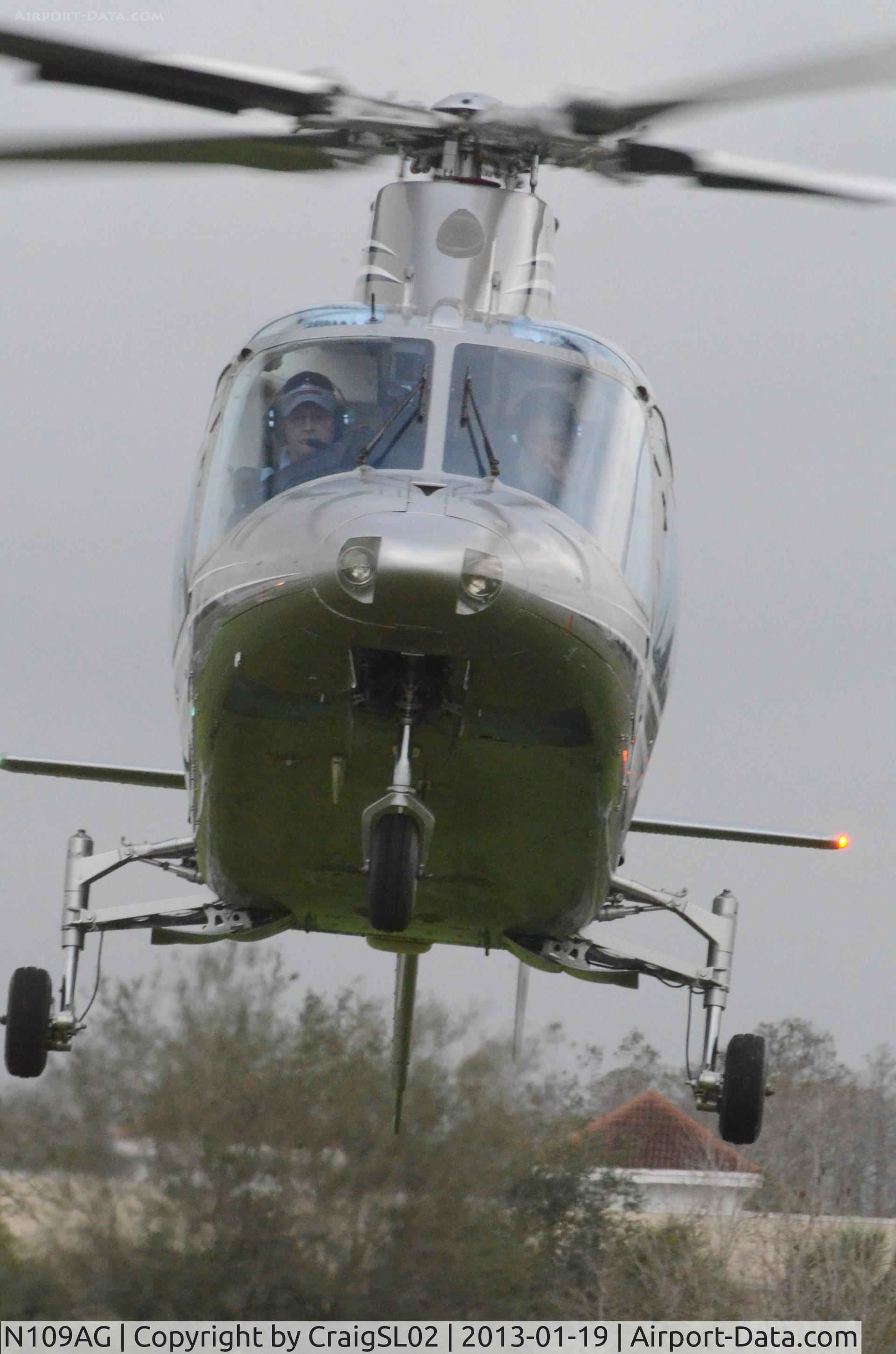 N109AG, Agusta A-109C C/N 7602, Photographed at the Americas Heroes Airshow Ft Myers Florida