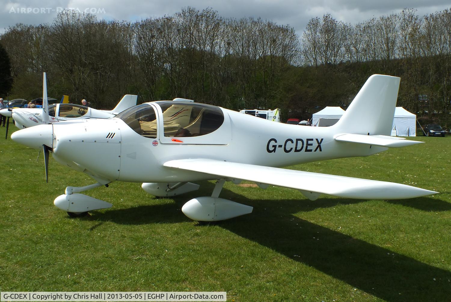 G-CDEX, 2004 Europa Tri Gear C/N PFA 247-12507, at the LAA Microlight Trade Fair, Popham