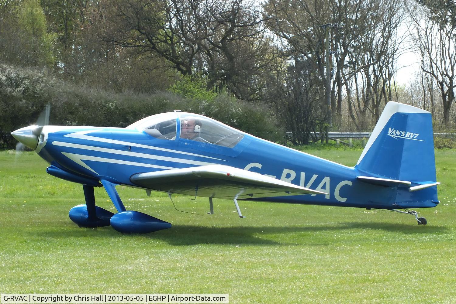 G-RVAC, 2005 Vans RV-7 C/N PFA 323-14445, at the LAA Microlight Trade Fair, Popham