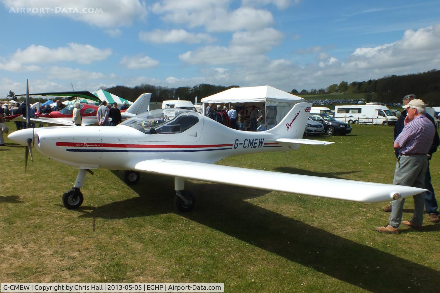G-CMEW, 2012 Aerospool WT-9 Dynamic C/N DY457/2012, at the LAA Microlight Trade Fair, Popham