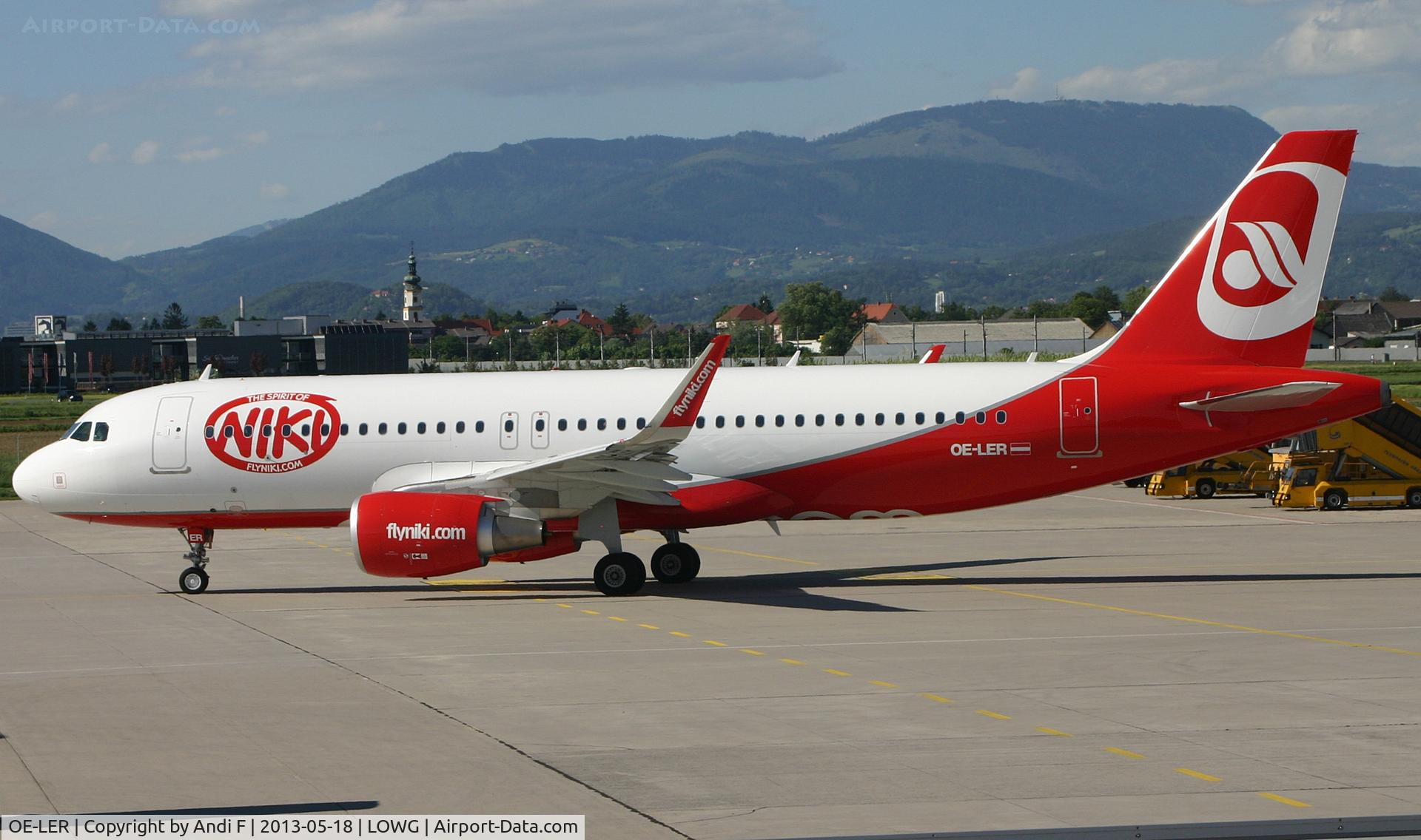 OE-LER, 2013 Airbus A320-214 C/N 5522, Niki Airbus A320 with Sharklets