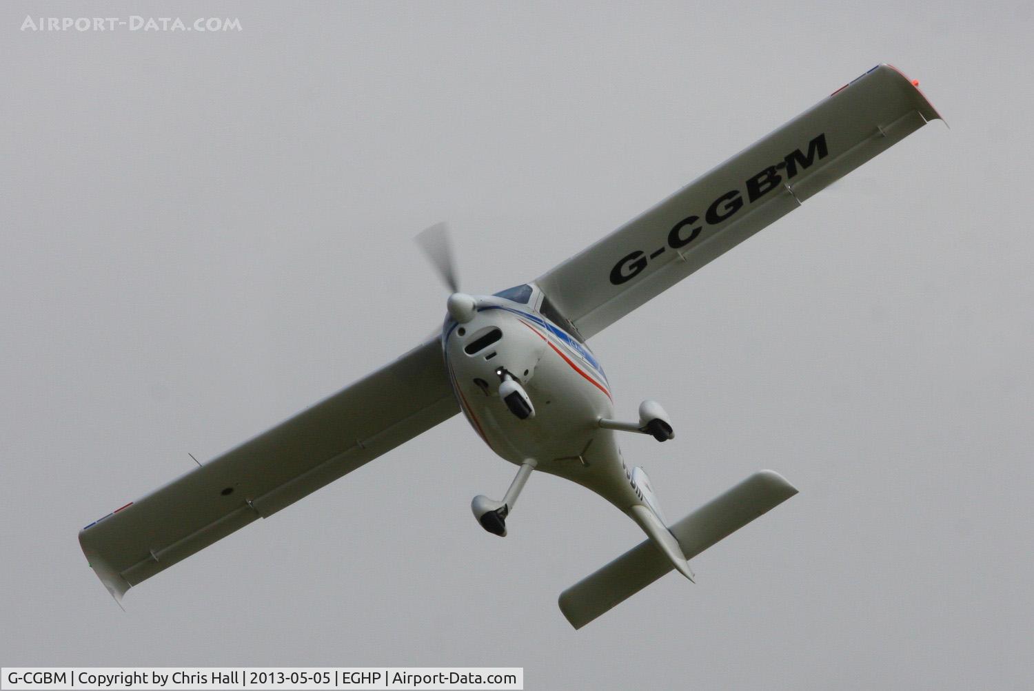 G-CGBM, 2009 Flight Design CTSW C/N 8484, at the LAA Microlight Trade Fair, Popham