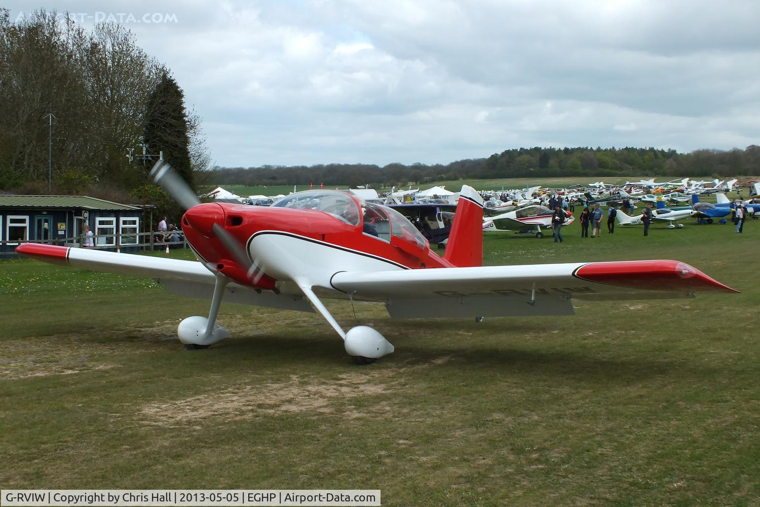G-RVIW, 2010 Vans RV-9 C/N PFA 320-13924, at the LAA Microlight Trade Fair, Popham