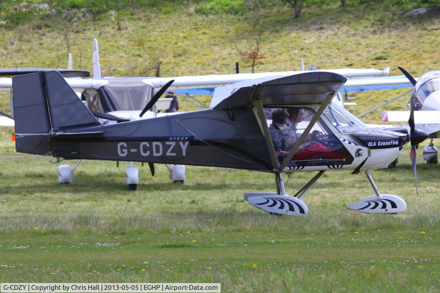 G-CDZY, 2006 Medway SLA 80 Executive C/N 180406, at the LAA Microlight Trade Fair, Popham