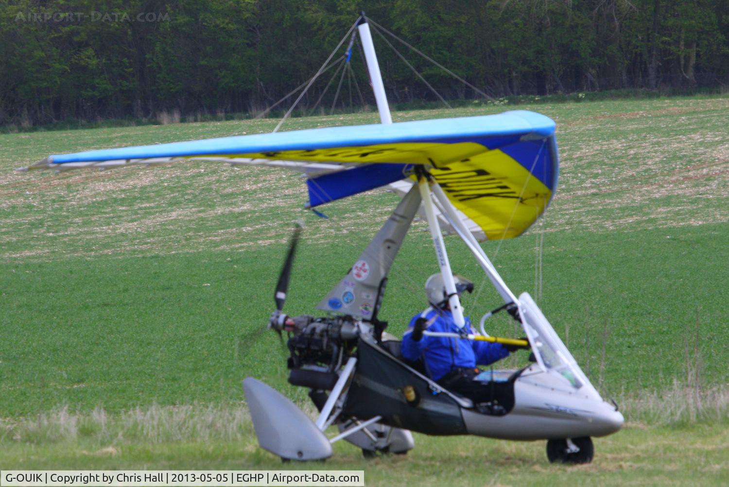 G-OUIK, 2003 Mainair Pegasus Quik C/N 7983, at the LAA Microlight Trade Fair, Popham