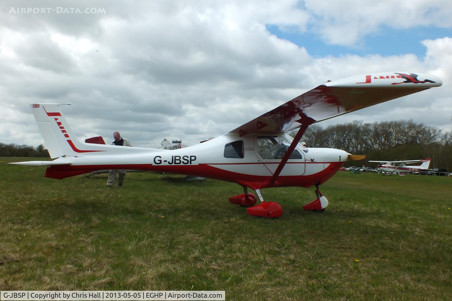 G-JBSP, 2000 Jabiru SP-470 C/N PFA 274B-13486, at the LAA Microlight Trade Fair, Popham