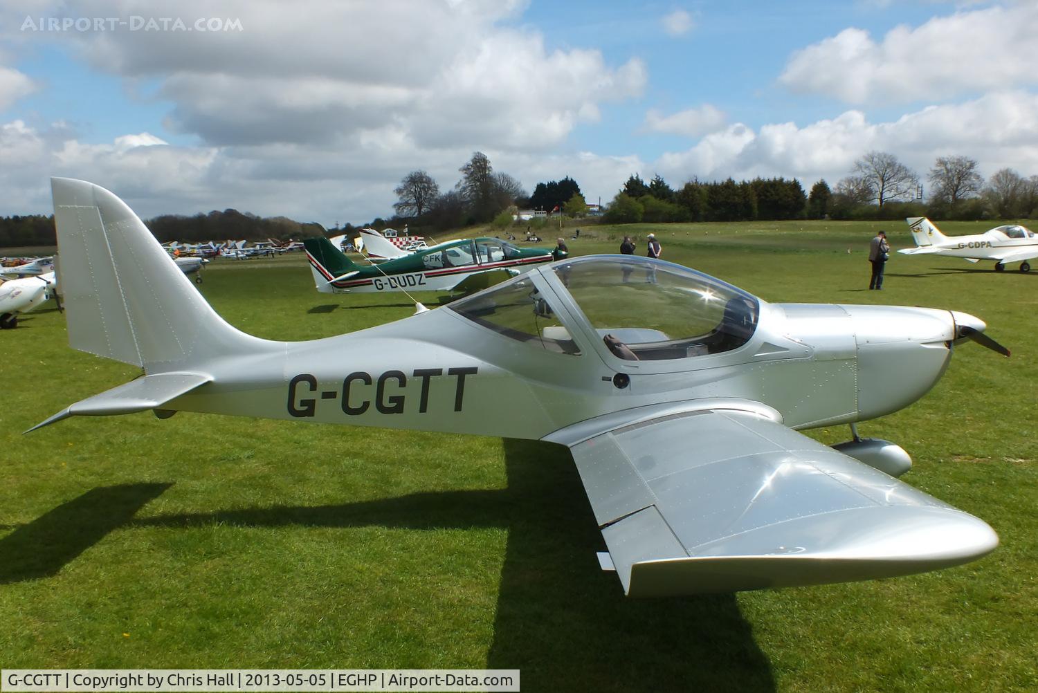 G-CGTT, 2011 Aerotechnik EV-97 Eurostar SL C/N LAA315B-14985, at the LAA Microlight Trade Fair, Popham