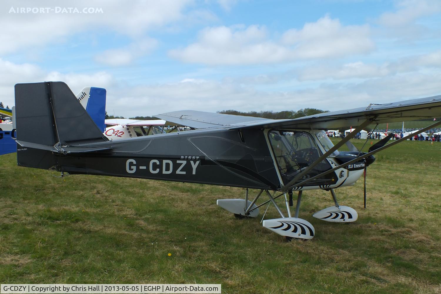 G-CDZY, 2006 Medway SLA 80 Executive C/N 180406, at the LAA Microlight Trade Fair, Popham