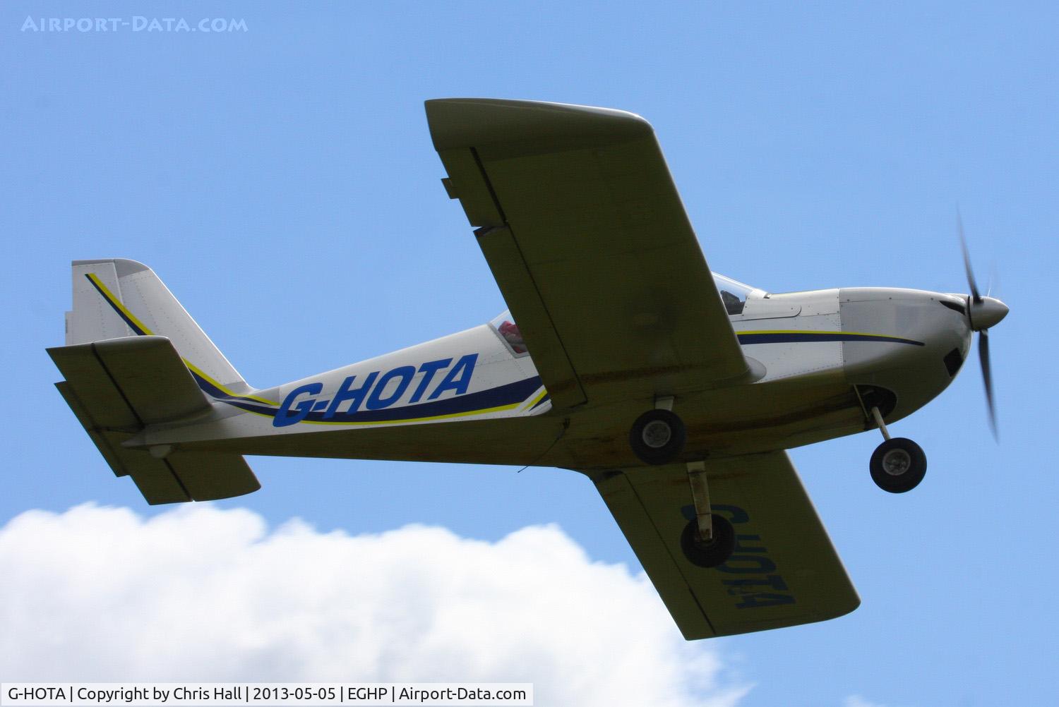 G-HOTA, 2009 Cosmik EV-97 TeamEurostar UK C/N 3318, at the LAA Microlight Trade Fair, Popham
