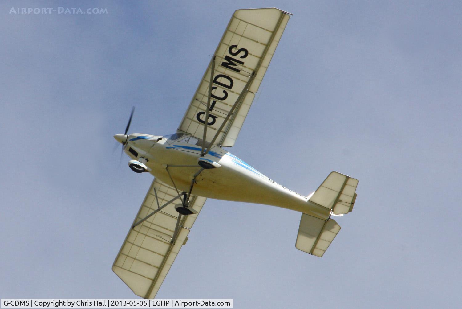 G-CDMS, 2005 Comco Ikarus C42 FB80 C/N 0506-6689, at the LAA Microlight Trade Fair, Popham